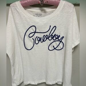 Ariat “Cowboy” Boxy Crop T Shirt